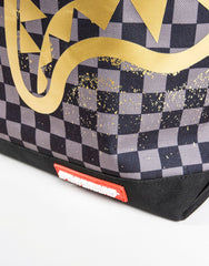 SHARKS IN PARIS GOLD STENCIL TOTE