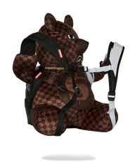 BEAR WEARING BACKPACK AS A BACKPACK