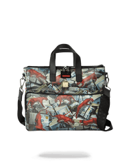 RED LEOPARD MONEY TRAVEL CASE