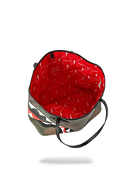 SHARKS IN PARIS (CAMO EDITION) TOTE