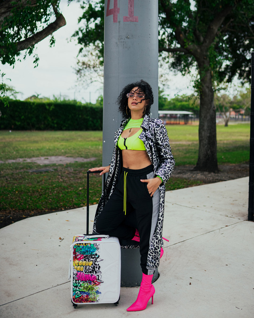 HALF GRAFF JETSETTER CARRY-ON LUGGAGE