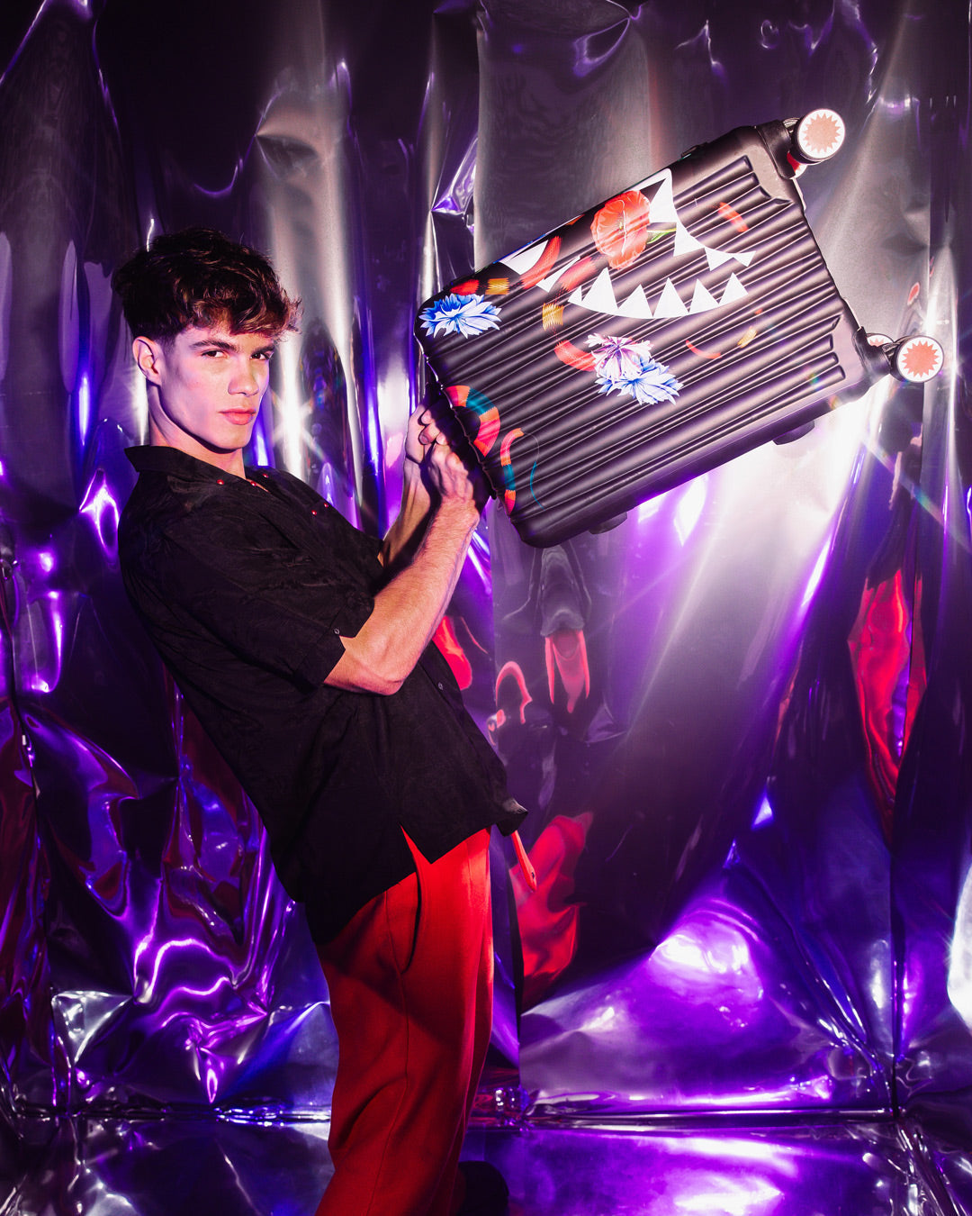 JARDIN D'EDEN HARDSHELL CARRY-ON LUGGAGE