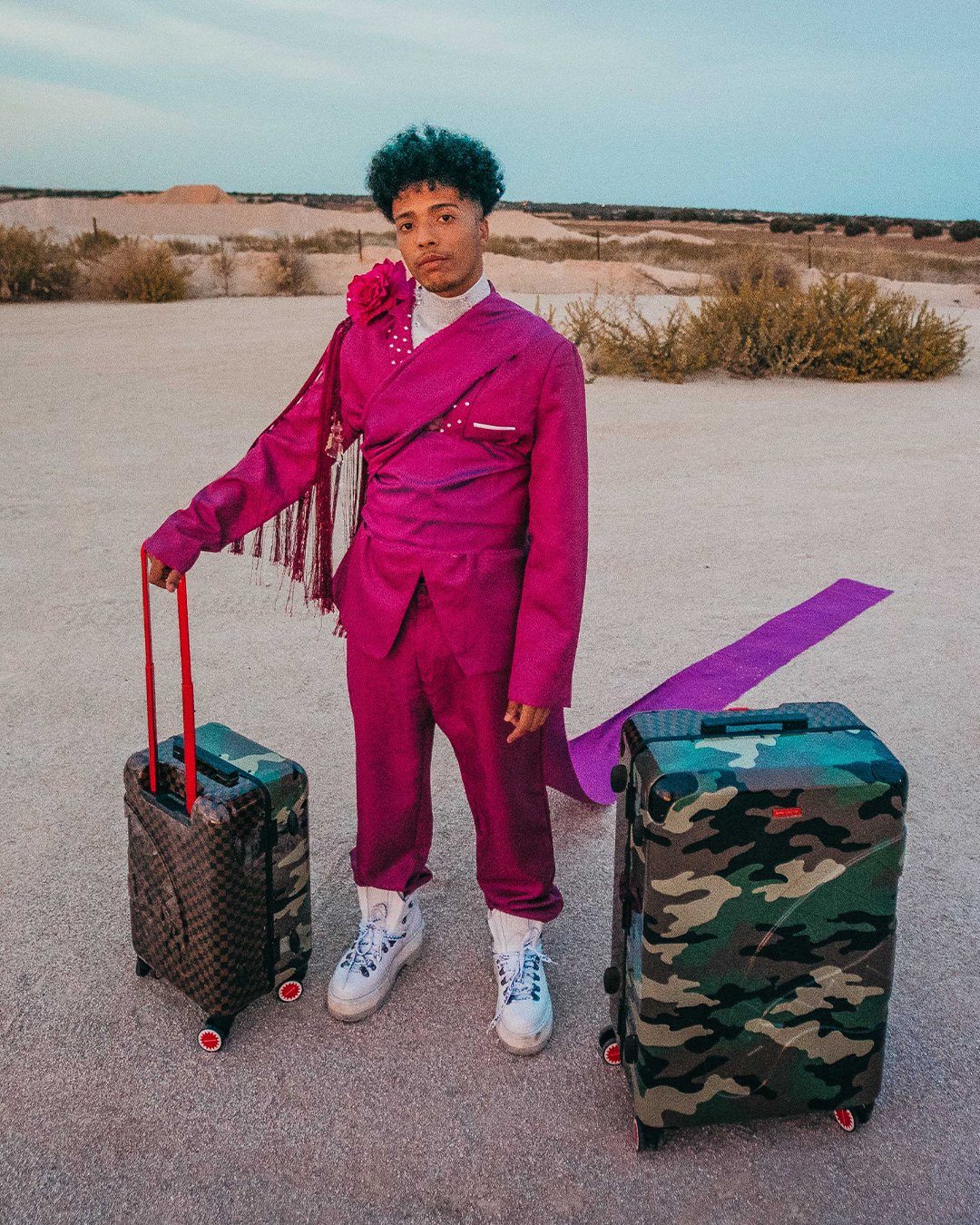 JUNGLE PARIS 21.5” CARRY-ON SHARKITECTURE LUGGAGE