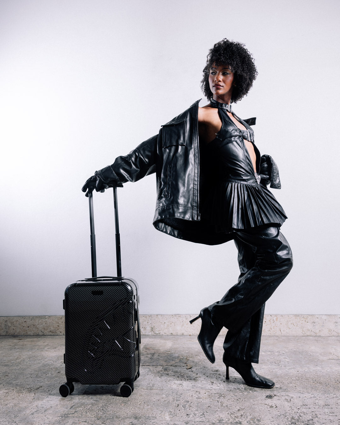 NIGHTFALL SHARKITECTURE CARRY-ON LUGGAGE